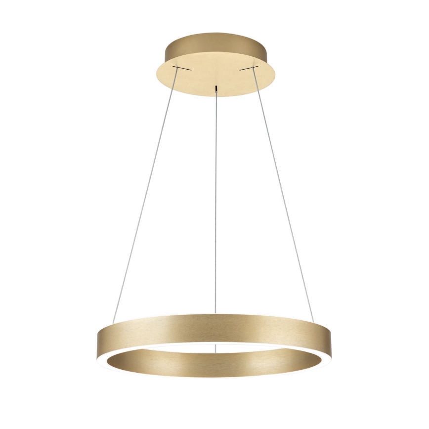 LED dimmbar hänglampa på vajer KOLK LED/40W/230V 2700/3000/4000K Ø 40 cm guld