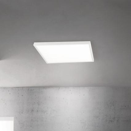 Dimbart LED-takarmatur DISC LED/46W/230V 2700/3000/4000K 59x59 cm vit