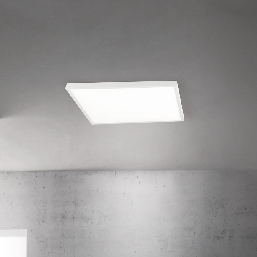 Dimbart LED-takarmatur DISC LED/46W/230V 2700/3000/4000K 59x59 cm vit