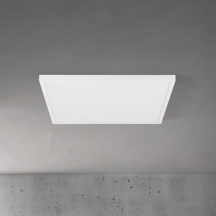 Dimbart LED-takarmatur DISC LED/46W/230V 2700/3000/4000K 59x59 cm vit