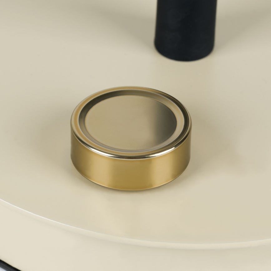 Dimmbar flexibel bordslampa DOTTY 1xGU10/10W/230V beige/svart