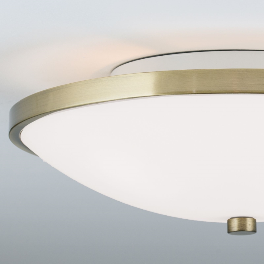 Taklampa AIDA 3xE27/60W/230V diameter 40 cm mässing