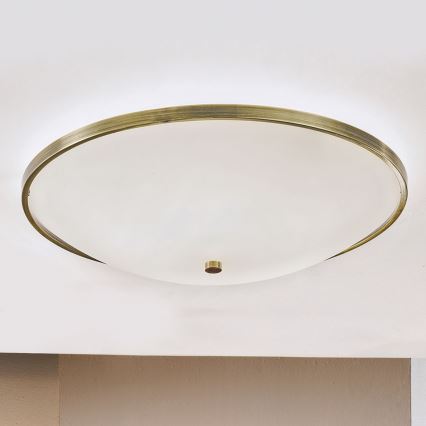 Taklampa AIDA 5xE27/60W/230V diameter 56,5 cm mässing