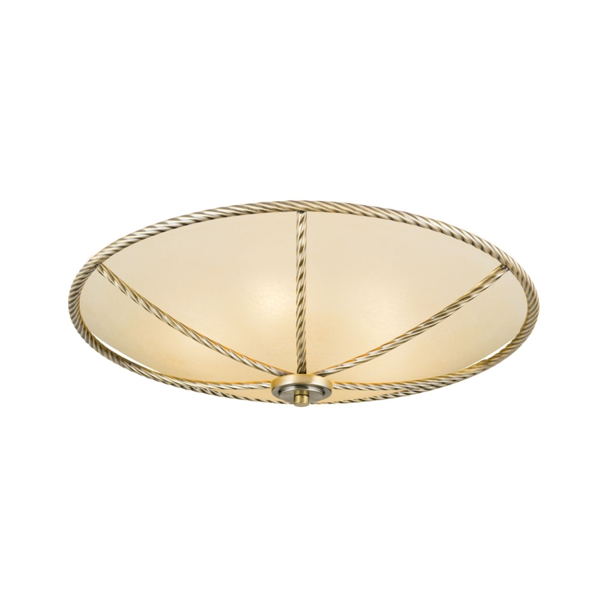 Taklampa MAURO 5xE27/60W/230V diameter 56 cm brons