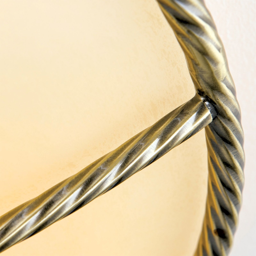 Taklampa MAURO 5xE27/60W/230V diameter 56 cm brons