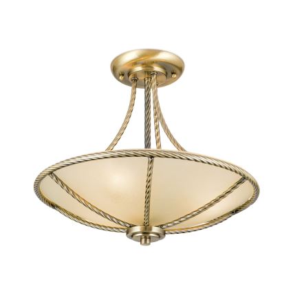 Pendelkrona MAURO 3xE27/60W/230V diameter 42 cm brons