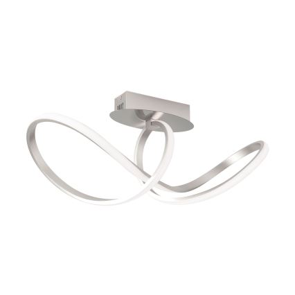 Dimbar LED ytmonterad ljuskrona CIRCUS LED/30W/230V matt krom