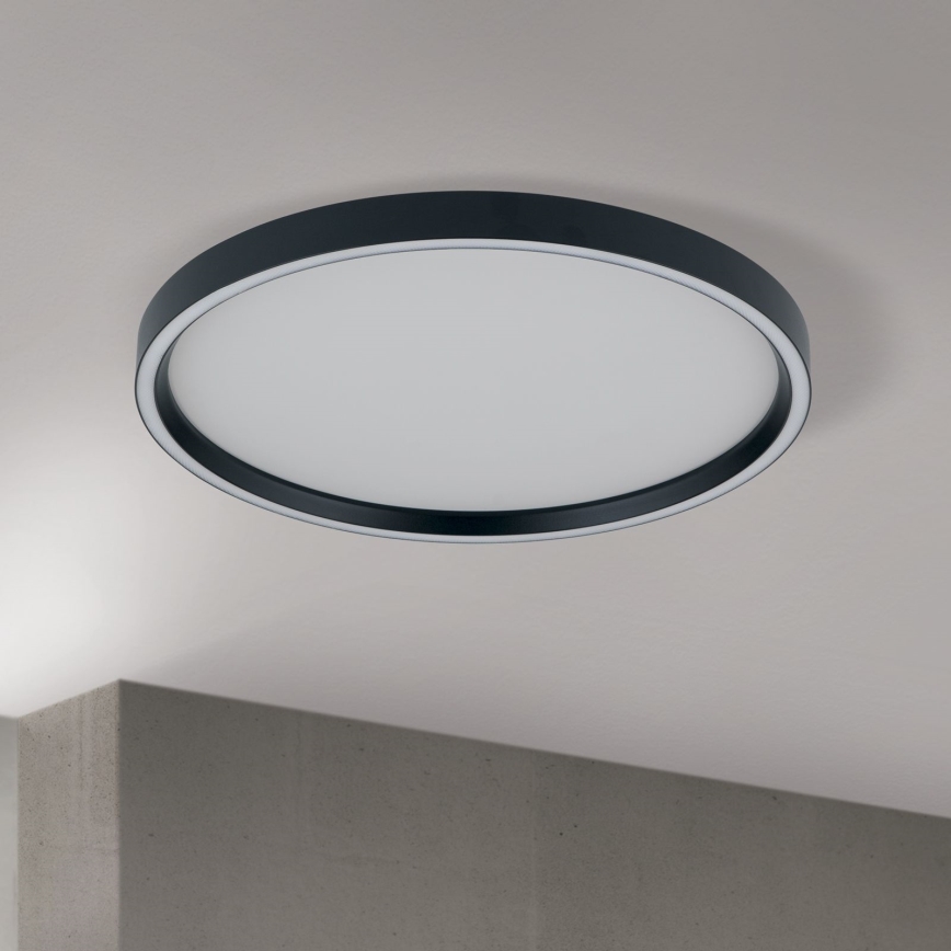 LED Dimbart taklampa MASCA LED/36W/230V 2700/3350/4000K Ø 40 cm svart