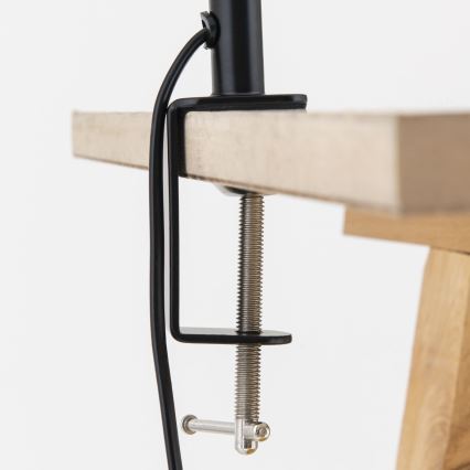 Flexibel bordslampa med klämma DOTTY 1xGU10/10W/230V beige/svart