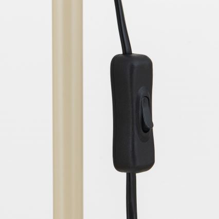 Justerbar golvlampa DOTTY 1xGU10/10W/230V beige/svart