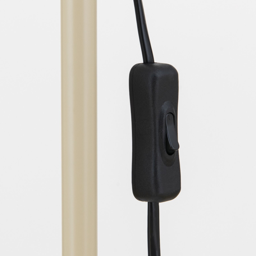 Justerbar golvlampa DOTTY 1xGU10/10W/230V beige/svart