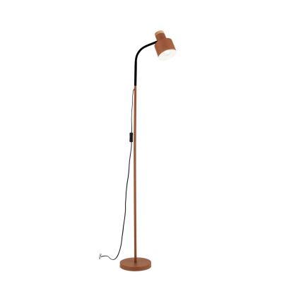 Golvslampa GILI 1xE27/40W/230V, tegelröd