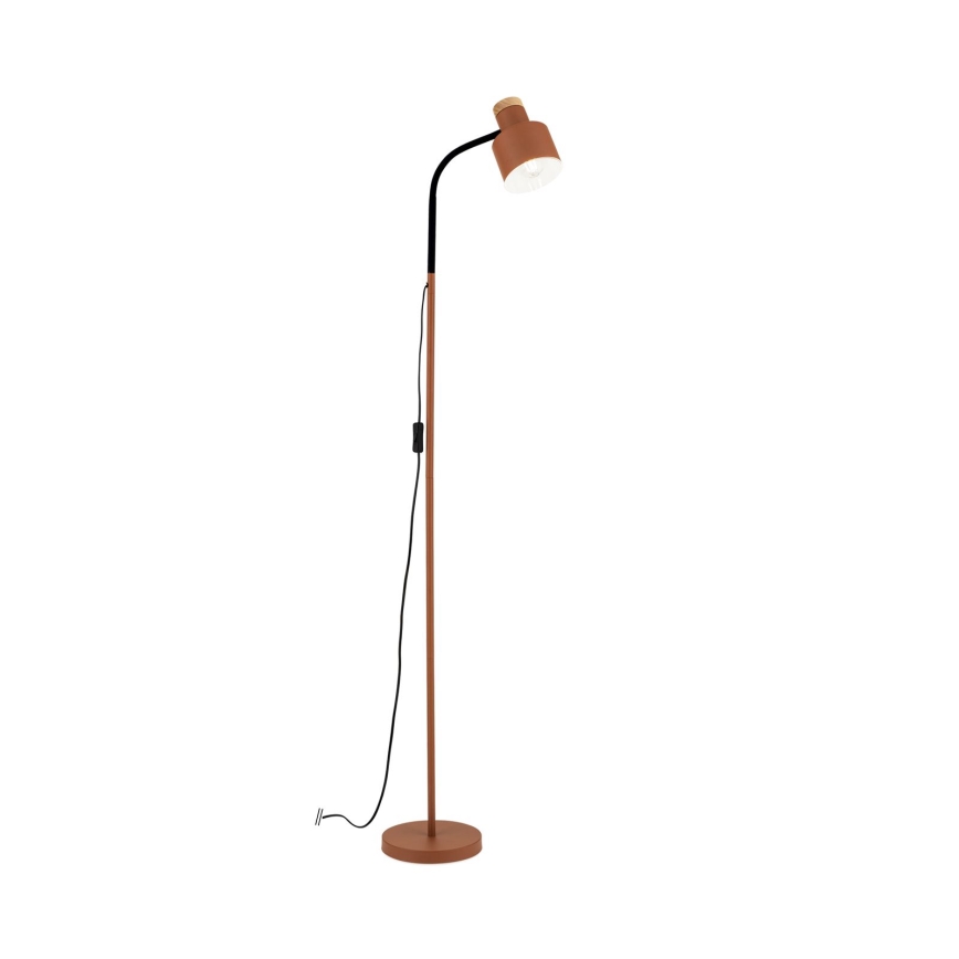 Golvslampa GILI 1xE27/40W/230V, tegelröd