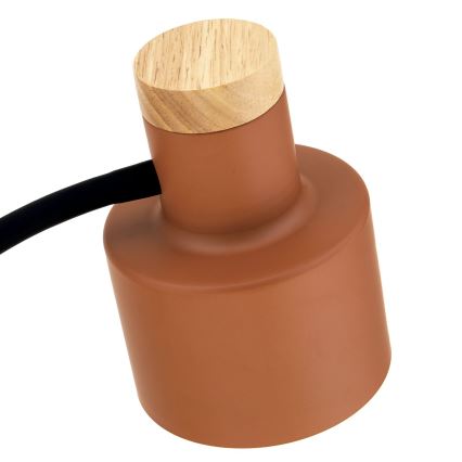 Golvslampa GILI 1xE27/40W/230V, tegelröd