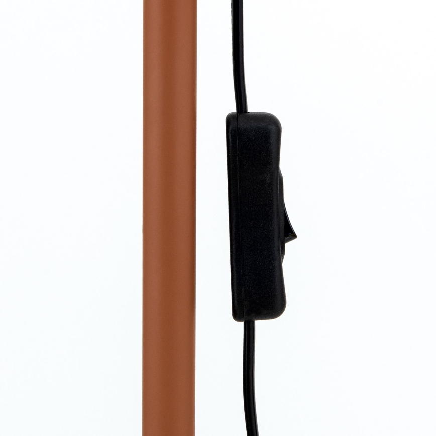 Golvslampa GILI 1xE27/40W/230V, tegelröd