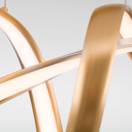 LED Dimbart taklampa CIRCUS LED/36W/230V guld