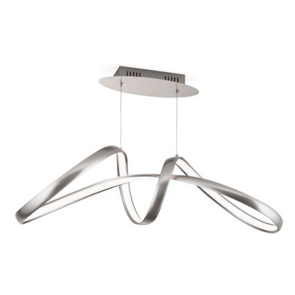 LED Dimbart taklampa CIRCUS LED/36W/230V silver