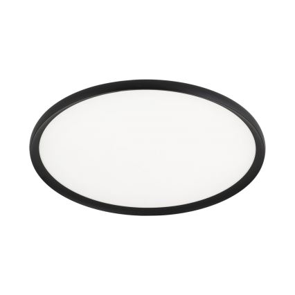 LED taklampa KANT LED/50W/230V 2700/3000/4000K Ø 60 cm svart