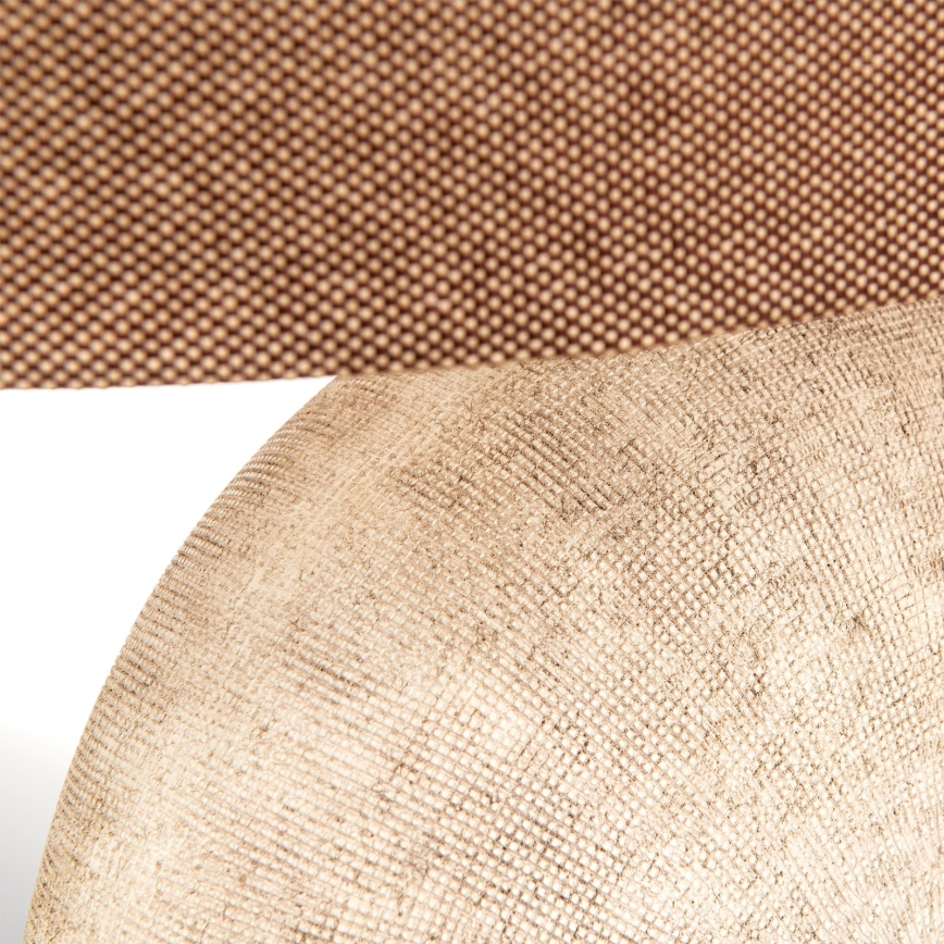 Bordslampa ETHNO 1xE27/60W/230V keramik brun/beige