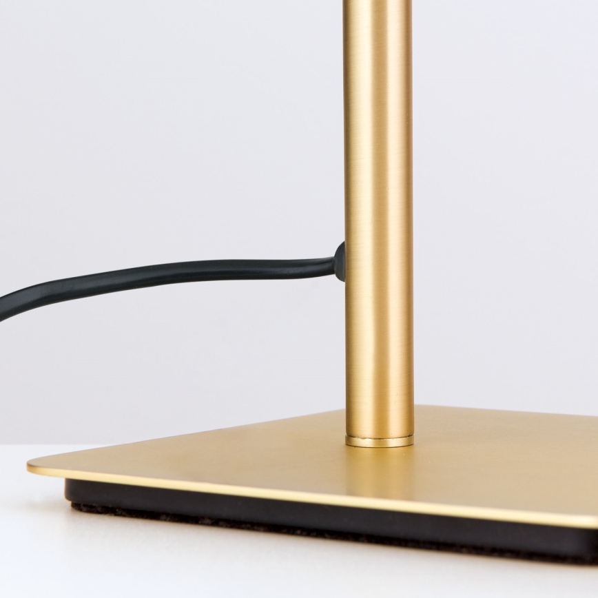 Bordslampa CARLTON 1xE27/40W/230V vit/guld