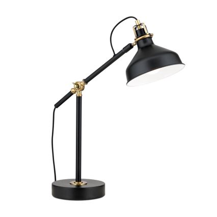 Bordslampa SCHILLER 1xE27/40W/230V svart/brons