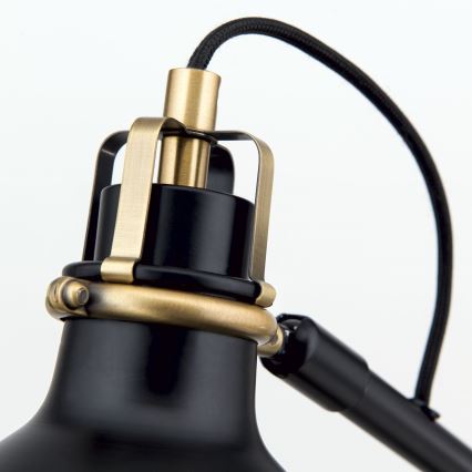 Bordslampa SCHILLER 1xE27/40W/230V svart/brons