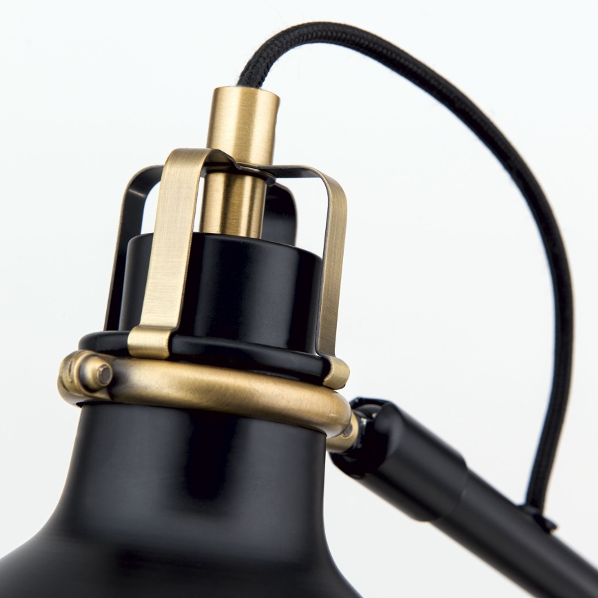 Bordslampa SCHILLER 1xE27/40W/230V svart/brons