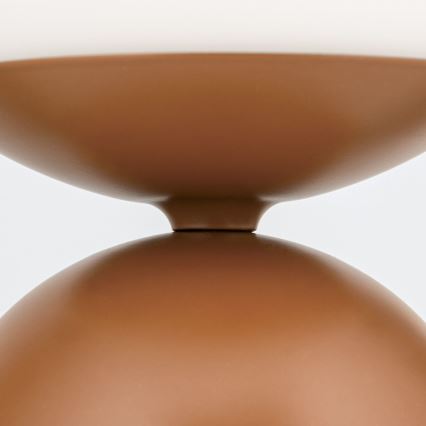 Bordslampa STANLEY 1xE14/25W/230V keramik/brun