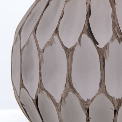 Bordslampa PINIA 1xE14/25W/230V keramik beige/grå