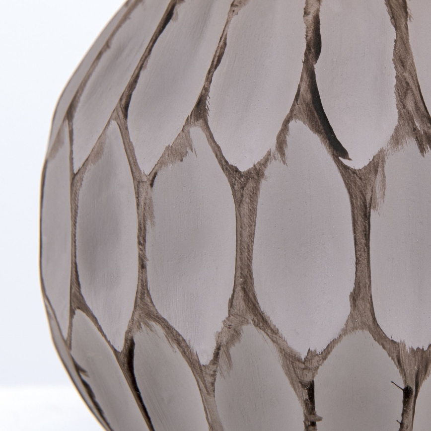 Bordslampa PINIA 1xE14/25W/230V keramik beige/grå