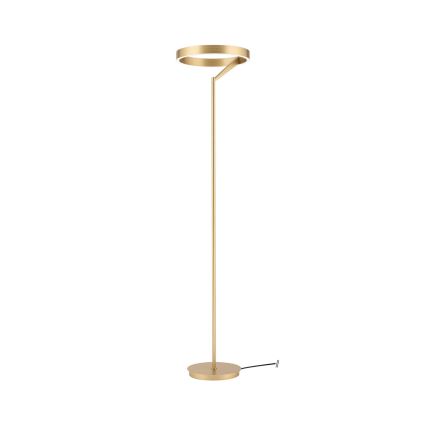 LED dimbar golvlampa KOLK LED/40W/230V 2700/4000K guld