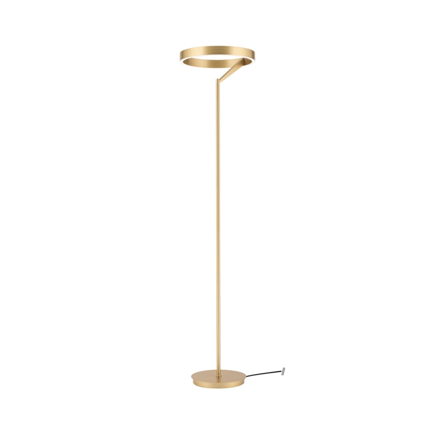 LED dimbar golvlampa KOLK LED/40W/230V 2700/4000K guld