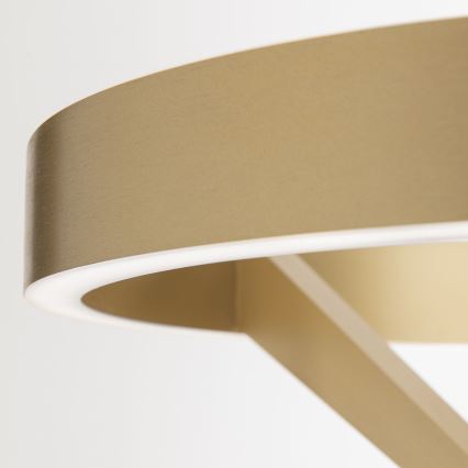 LED dimbar golvlampa KOLK LED/40W/230V 2700/4000K guld