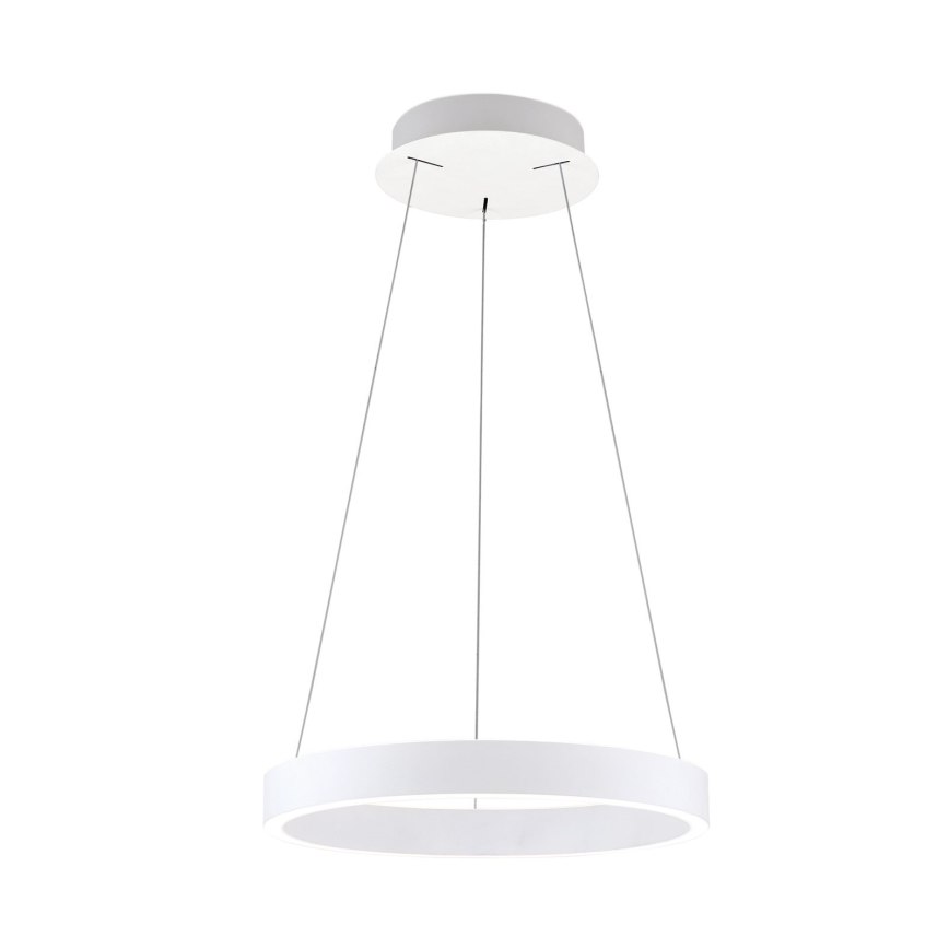 Dimmbar LED-pendellampa med vajer KOLK LED/40W/230V 2700/3000/4000K Ø 40 cm vit