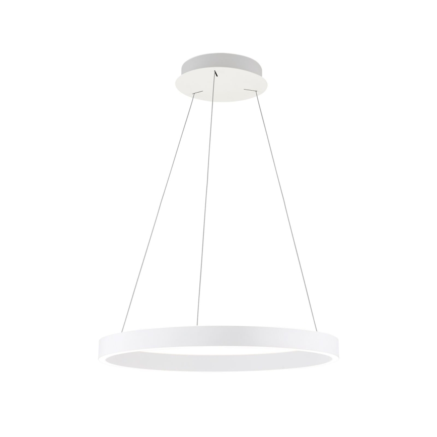 Dimbar LED-pendel på vajer KOLK LED/60W/230V 2700/3000/4000K Ø 60 cm vit