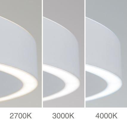 Dimbar LED-pendel på vajer KOLK LED/60W/230V 2700/3000/4000K Ø 60 cm vit