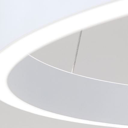 Dimbar LED-pendel på vajer KOLK LED/60W/230V 2700/3000/4000K Ø 60 cm vit