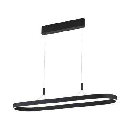 LED-ljuskrona på vajer CARRARA LED/80W/230V 2700/3000/4000K svart