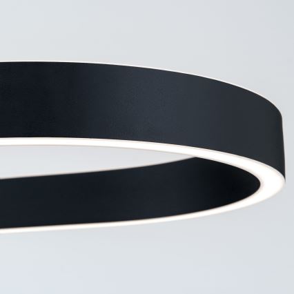LED-ljuskrona på vajer CARRARA LED/80W/230V 2700/3000/4000K svart