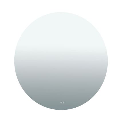 LED-uppvärmd väggspegel för badrum med bakgrundsbelysning FOCUS LED/30W/230V 3000/4200/6000K Ø 100 cm IP44