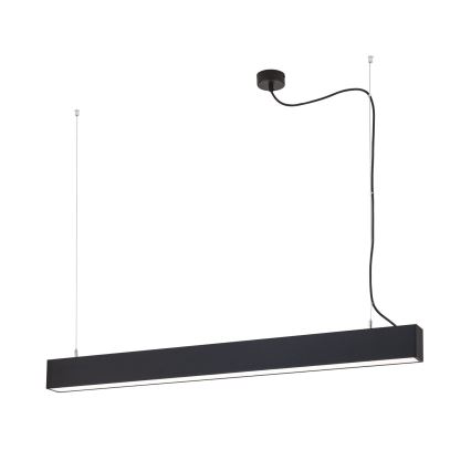 LED tak-/pendellampa 2-i-1 PALKKI LED/38W/230V 3000/4000/5000K svart