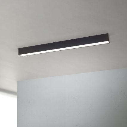 LED tak-/pendellampa 2-i-1 PALKKI LED/38W/230V 3000/4000/5000K svart
