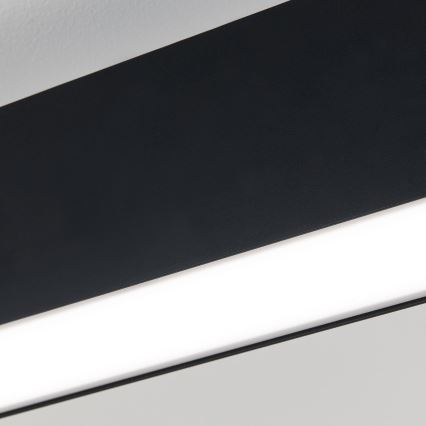 LED tak-/pendellampa 2-i-1 PALKKI LED/38W/230V 3000/4000/5000K svart