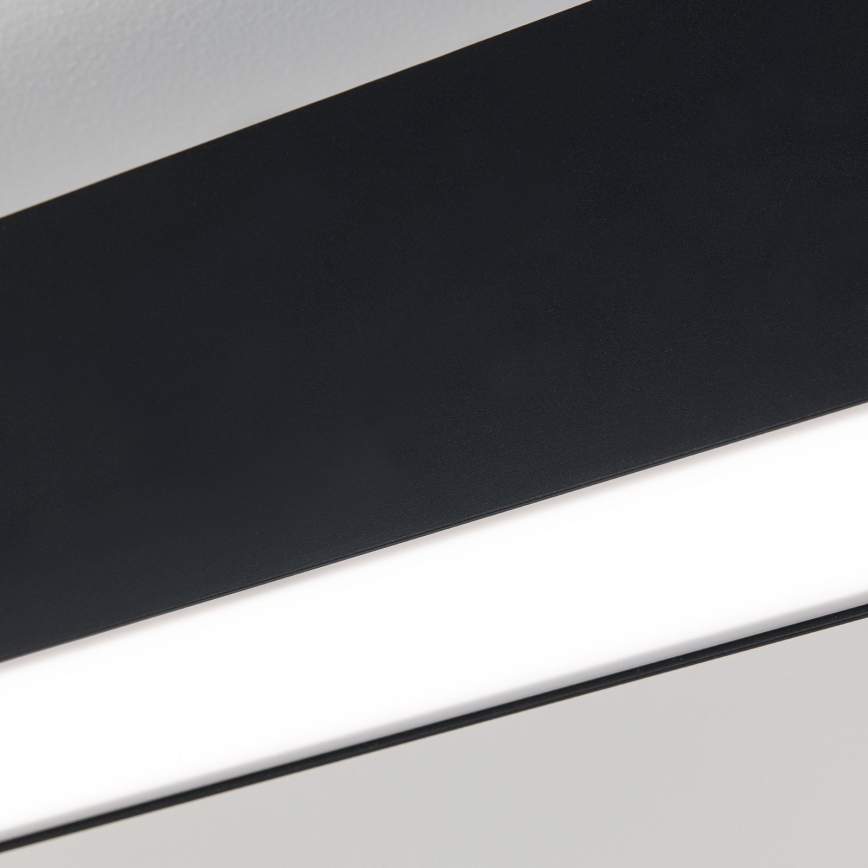 LED tak-/pendellampa 2-i-1 PALKKI LED/38W/230V 3000/4000/5000K svart