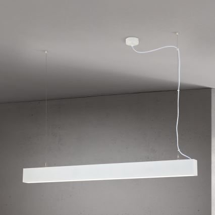 LED tak-/pendelarmatur 2-i-1 PALKKI LED/38W/230V 3000/4000/5000K vit