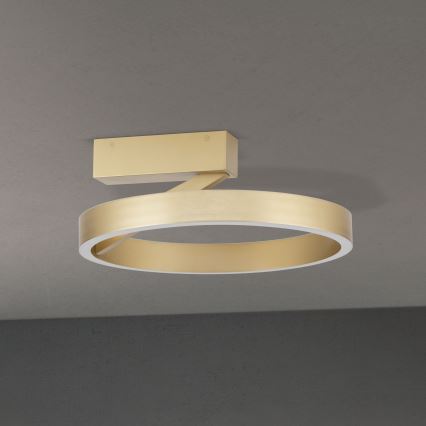 LED taklampa KOLK LED/40W/230V 2700/3000/4000K Ø 40 cm guld