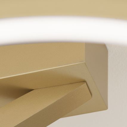 LED taklampa KOLK LED/40W/230V 2700/3000/4000K Ø 40 cm guld