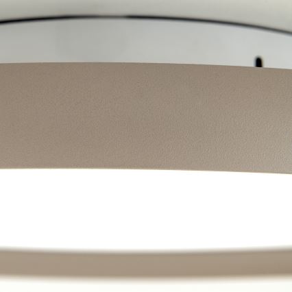 LED-taklampa KANT LED/30W/230V 2700/3000/4000K Ø 40 cm beige