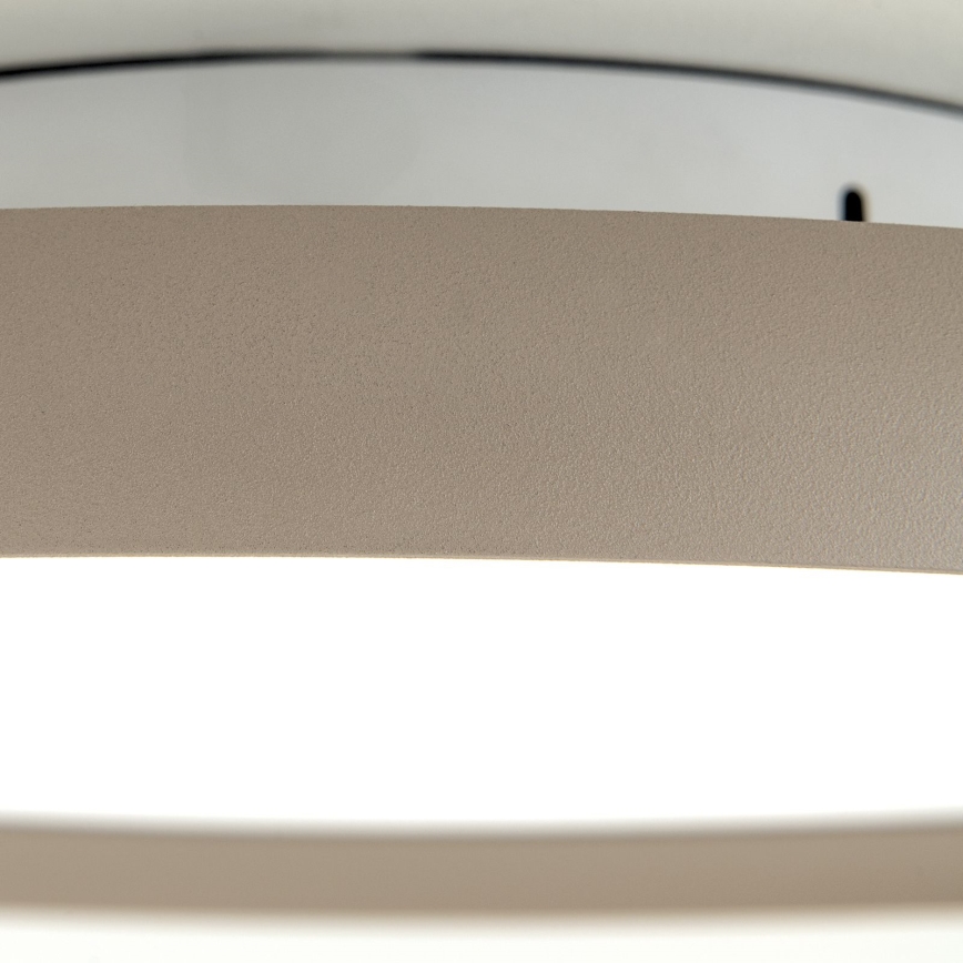 LED-taklampa KANT LED/30W/230V 2700/3000/4000K Ø 40 cm beige