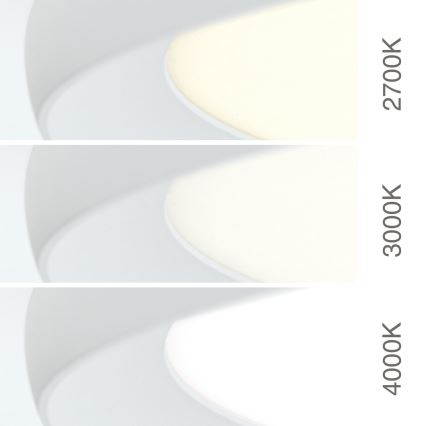 LED taklampa KANT LED/50W/230V 2700/3000/4000K Ø 60 cm vit